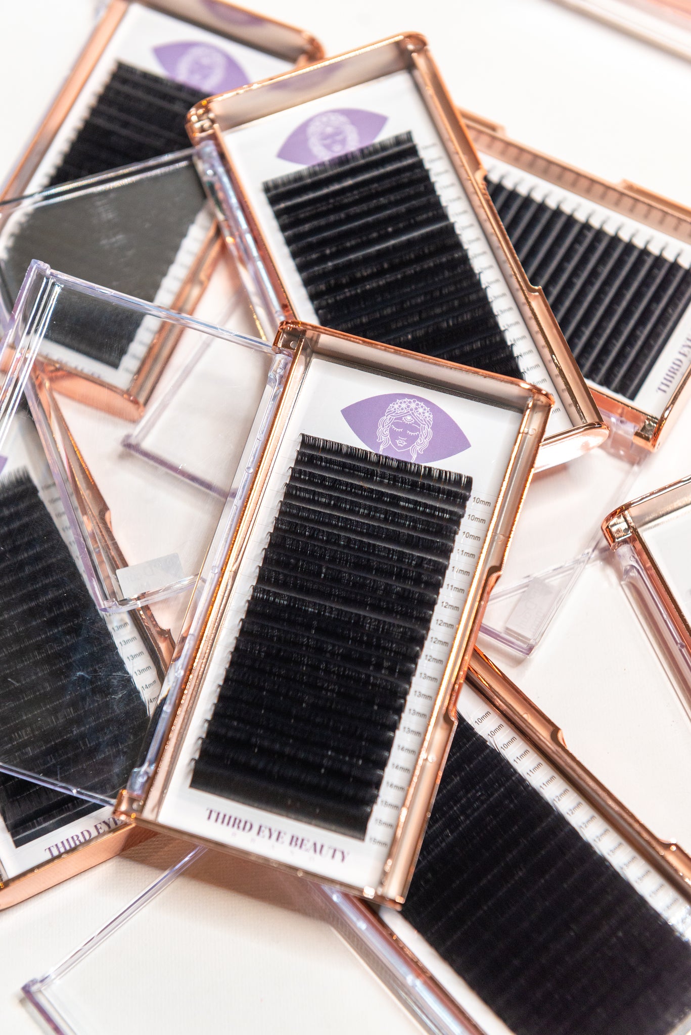 Third Eye Beauty Brand Sells the best lashes on the market, we carry the newest curls 0.03 0.05 0.07 U Curl, L Curl, M Curl and our top sellers C Curl and D curl. voted best lash brand
